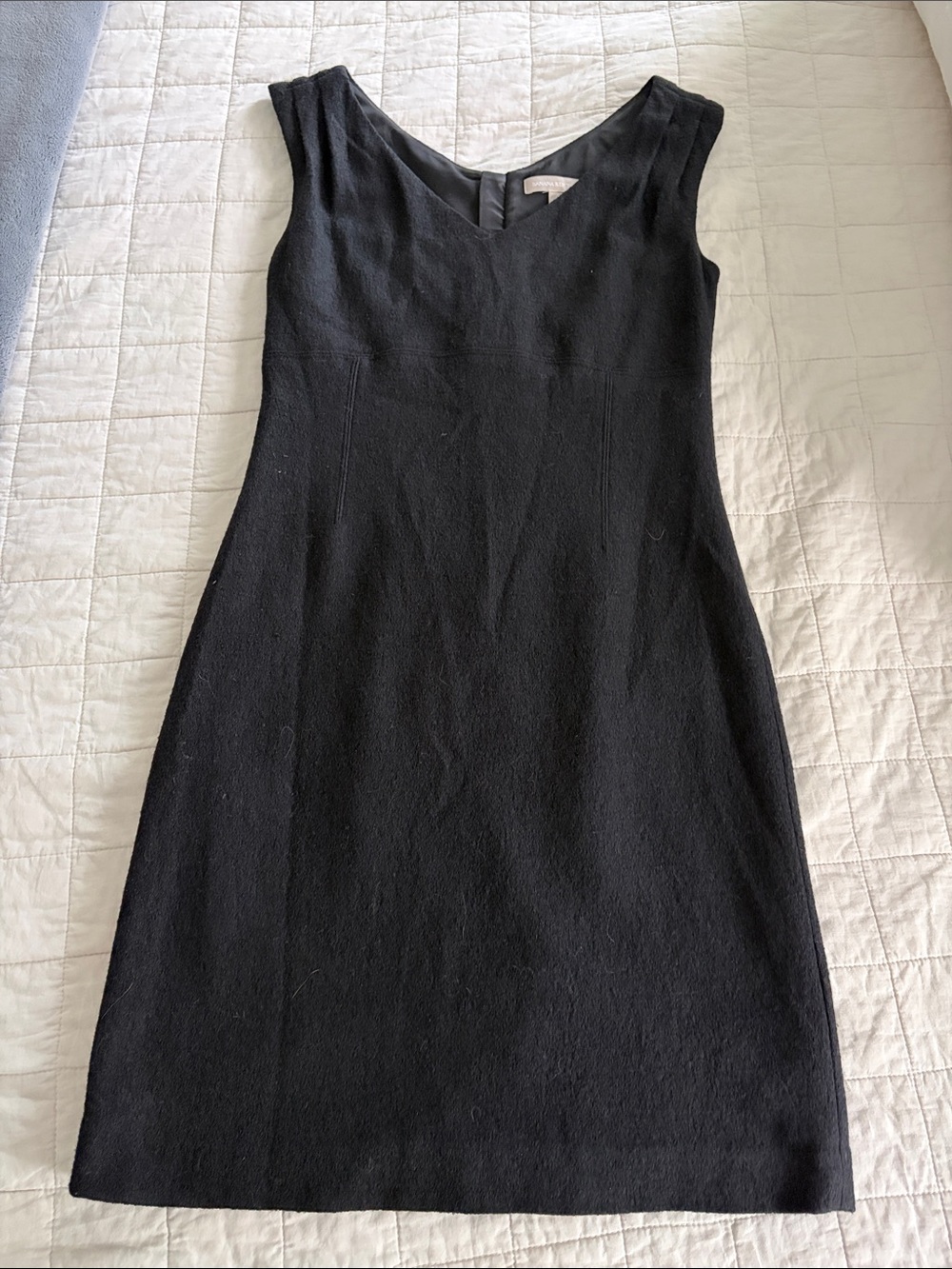 Banana Republic Black Sheath Midi Dress